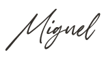 Unterschrift Miguel